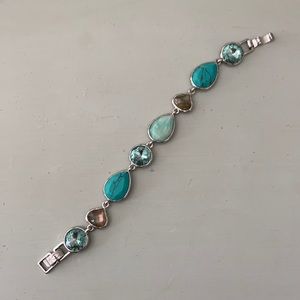 Hole and Isabel statement bracelet